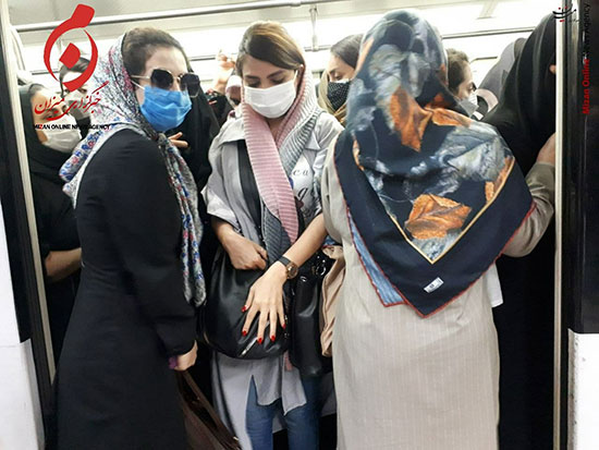 وضعیت کنایه‌آمیز تهران در یک روز مثلا تعطیل!