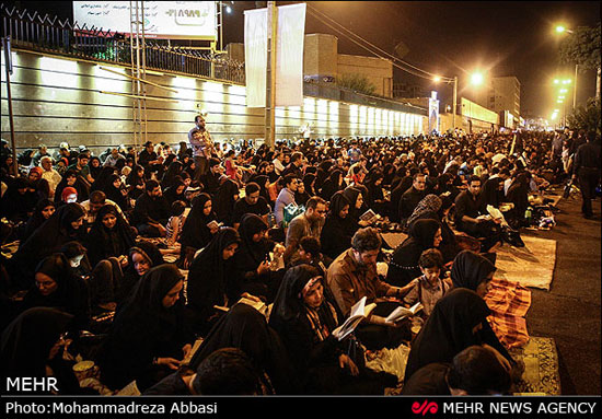 احیا شب نوزدهم ماه رمضان در تهران