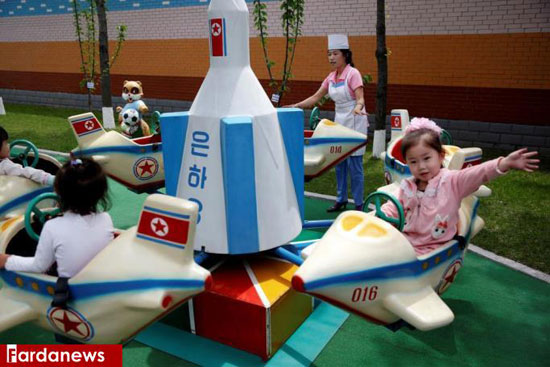 عکس: پرورش کودکان به شیوه کره شمالی