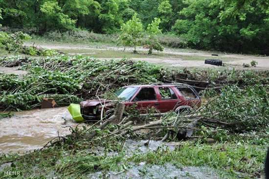 عکس: طوفان مرگبار در ویرجینیای غربی‎