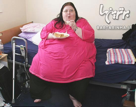 چاق ترین زن انگلیس چه کسی است؟+عکس