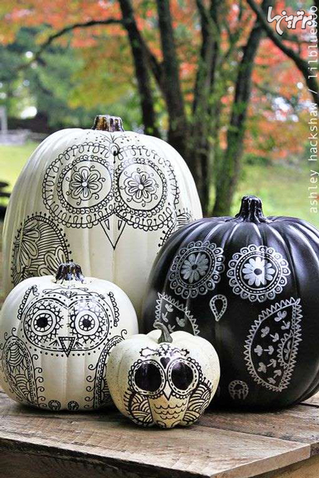 جذابترین ایده‌های تزئین کدوحلوایی برای هالووین