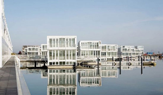 خانه‌های شناور هلند، شگفتی معماری شهری