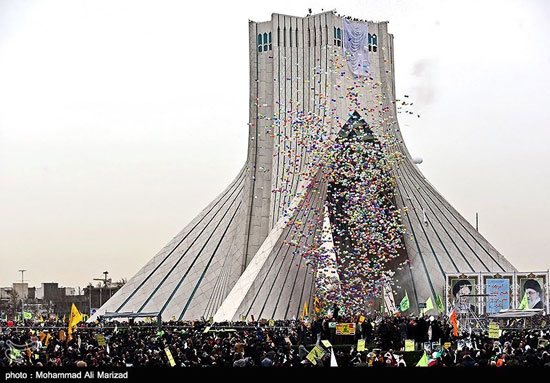 عکس: راهپیمایی 22 بهمن در تهران (2)