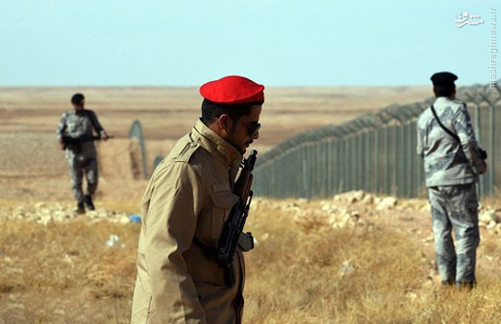 عکس: دیوار 800 کیلومتری از ترس داعش