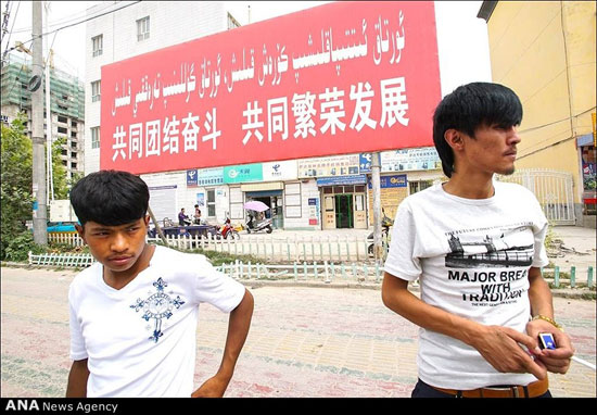 عکس: مسلمانان چینی در کاشغر