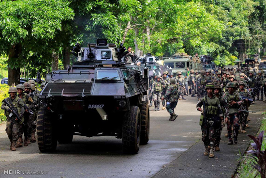 مبارزه با عناصر داعش در فیلیپین‎