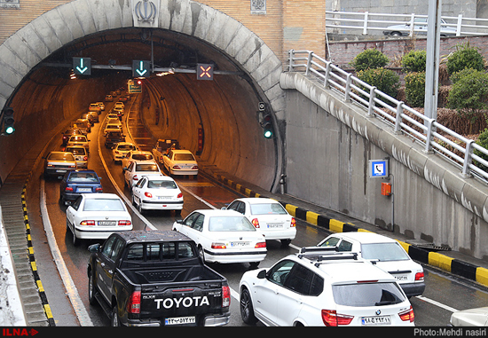 ترافیک تهران در روزهای پایانی سال
