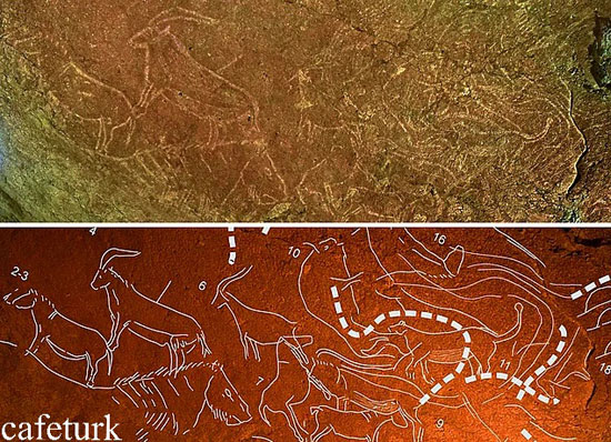 کشف نقاشی‌های 14هزار ساله روی دیوارهای یک غار