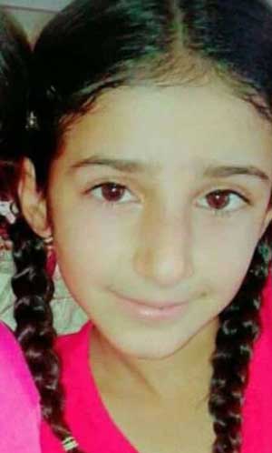 تصویر دختر ۱۲ساله‌ای که با گلوله به قتل رسید