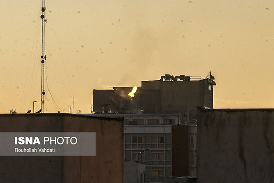واکنش تهرانی ها به شلیک ضد هوایی