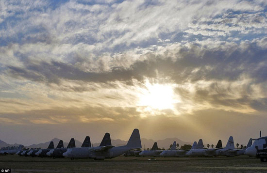 قبرستان هواپیماهای جنگی آمریکا +عکس