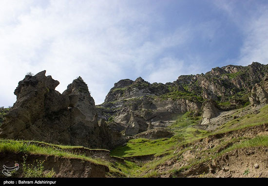 طبیعت ژئوپارک دومولی در اردبیل