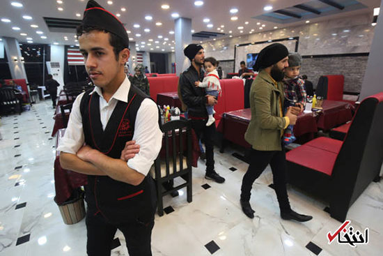 فروشگاه پوشاک و رستوران لوکس در موصل