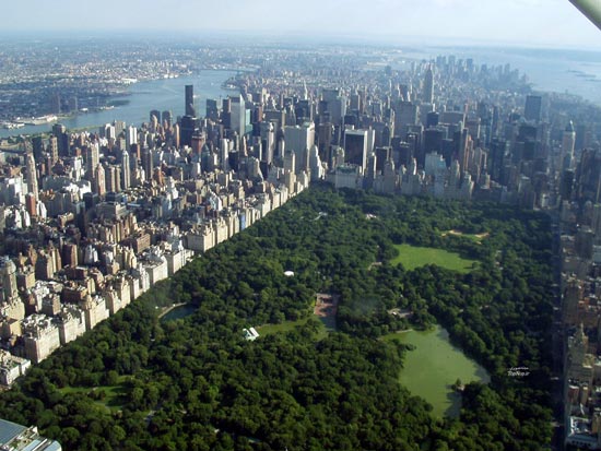 پارک مرکزی نیویورک در منهتن +عکس