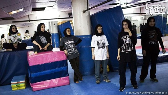 دختران پارکورکار در تهران +عکس