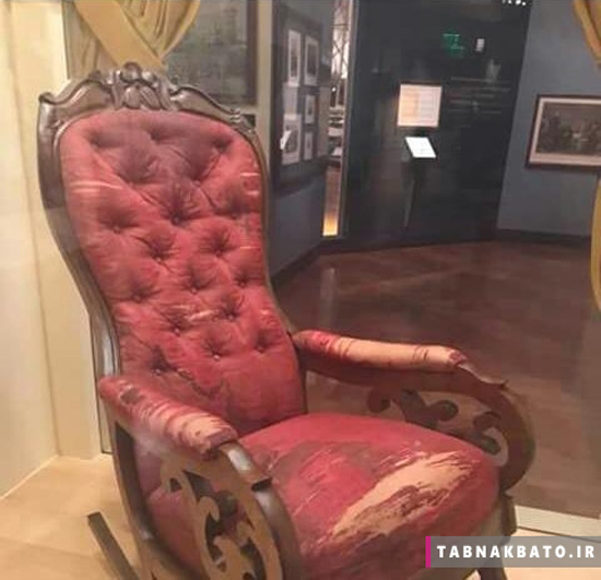 صندلی خونی آبراهام لینکلن ۱۵۰ سال پس از ترور