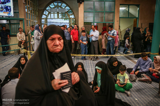 آخرین ساعات رای گیری در تهران (2)