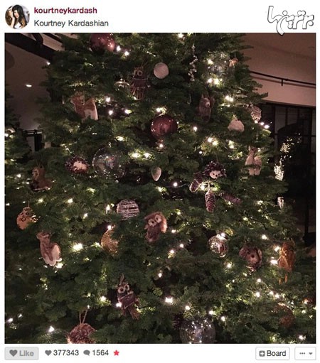 درخت کریسمس ستاره ها چه شکلیه؟