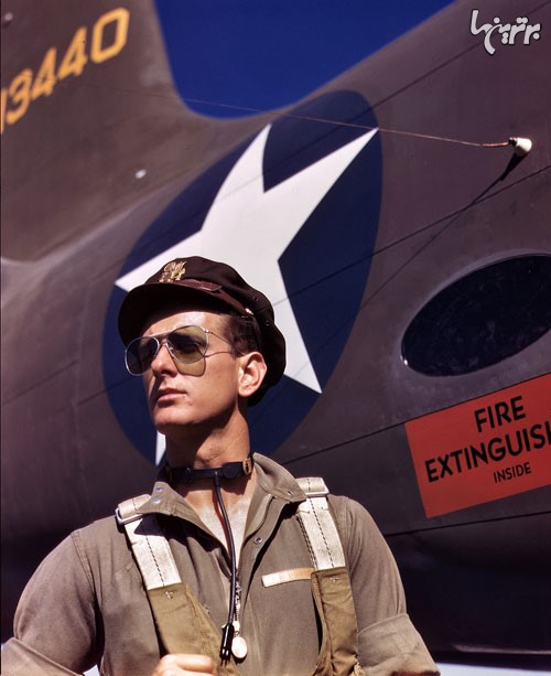 تصاویر رنگی از آمریکا در جنگ جهانی دوم