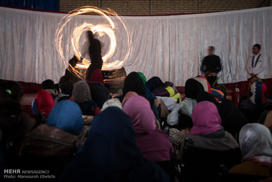 عکس: اجرای سیرک در کهریزک