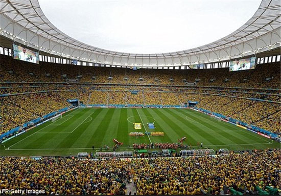 ورزشگاه جام جهانی برزیل پایانه اتوبوس شد!