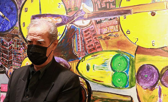 نقاشی‌های میلیونی مسعود، ۸۰ساله از تهران