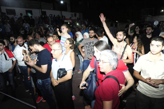 جشن در سوریه بعد از تساوی با ایران