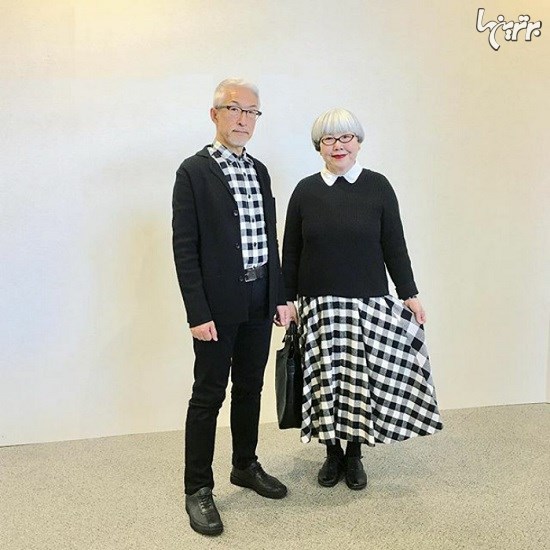 زوجی که 37 سال است مثل هم لباس می پوشند