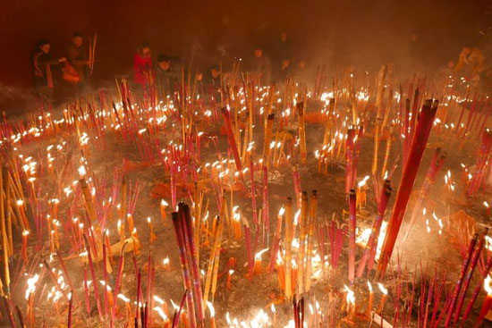 تصاویری زیبا از جشن سال نو در چین