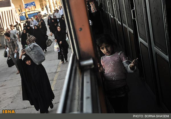 تصاویر: خسته‌‌ ترین مسافران جهان!