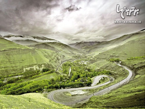 جاده های زیبا و منحصر به‌ فرد ایران