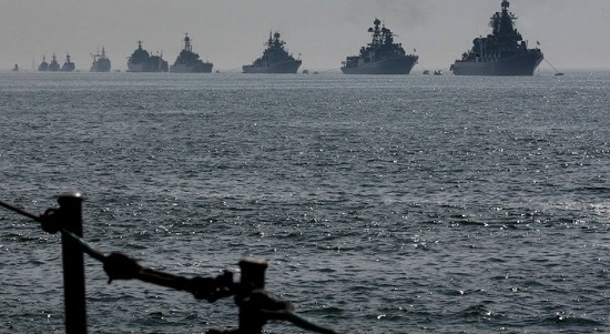بزرگترین رزمایش دریایی روسیه و مصر در مدیترانه