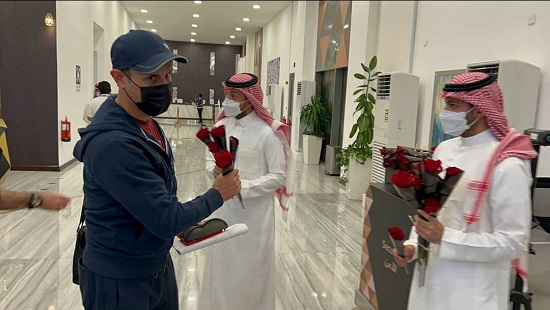 استقبال عربستانی‌ها از کاروان پرسپولیس در ریاض