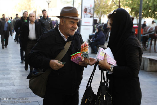 عکس: طرح برخورد با دستفروشان بازار تهران