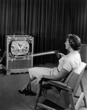 خالق اولین کنترل تلویزیون +عکس