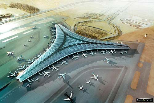 فرودگاه زیبا و بین المللی کویت / عکس