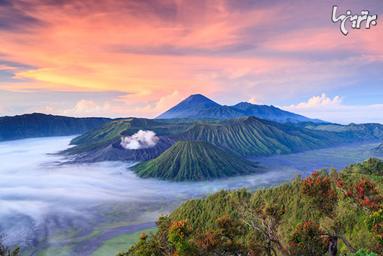 شگفت انگیزترین آتشفشان های جهان اینجاست!