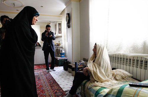 عکس: مسن‌ ترین مادر تهران