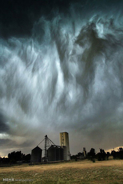 تصاویری زیبا از طوفان و گردباد در آمریکا‎