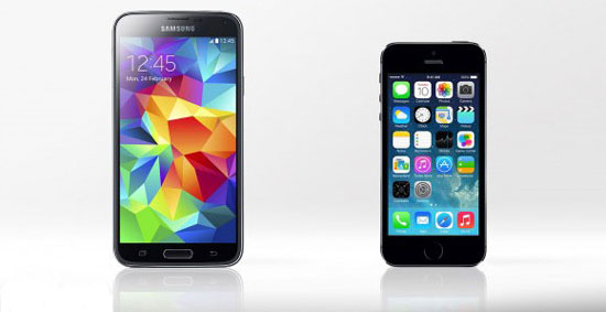 8 دلیل اینکه Galaxy S5 را بر iPhone 5s ترجیح دهیم!