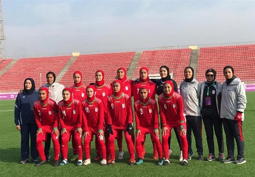 نایب قهرمانی تیم فوتبالِ دختران ایران در تورنمنت کافا