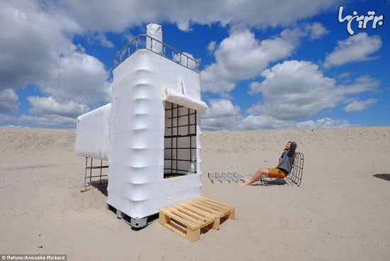 کمپ صحرایی و غیر متعارف در هلند