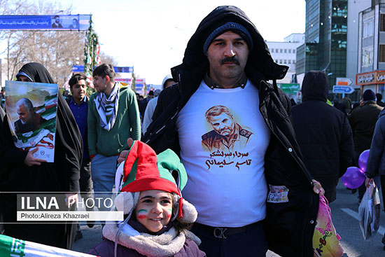 تصاویر خاص از حواشیِ راهپیمایی ۲۲بهمن