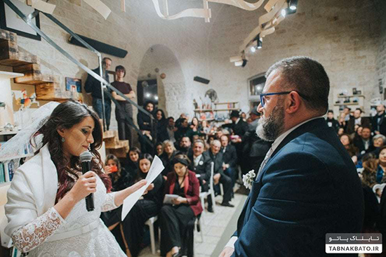 جشن ازدواج در کتابخانه، مد جدید در ایتالیا