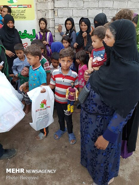 کمک‌های مردم لبنان و سوریه به کودکان سیل‌زده