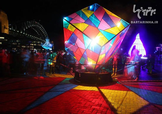 تصاویر زیبا از جشنواره نور در سیدنی 2012