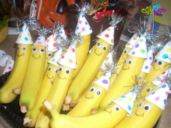 ایده‌هایی برای تزئین غذای جشن تولد بچه‌ها
