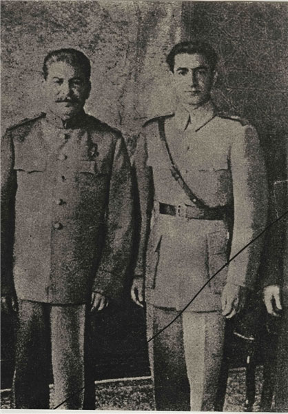 محمد‌رضا پهلوی و استالین در تهران!