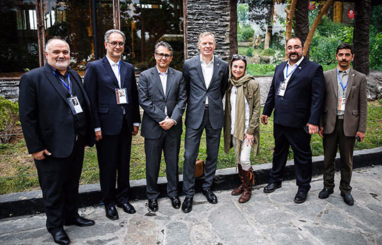 بازدید سفیر انگلیس از شیر ایرانی